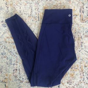 Lululemon blue full length leggings